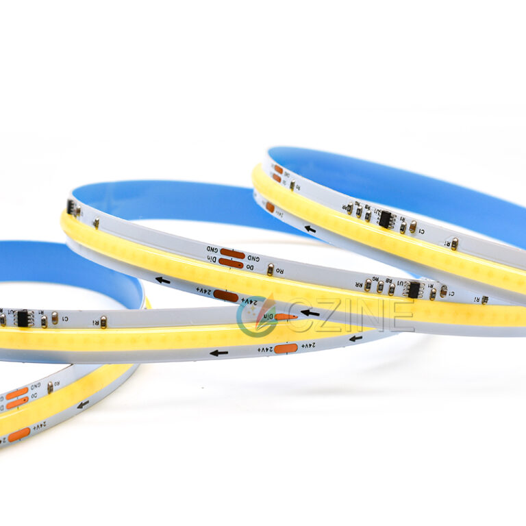 COB LED strip 720 LEDs per meter 12V high density flexible lighting