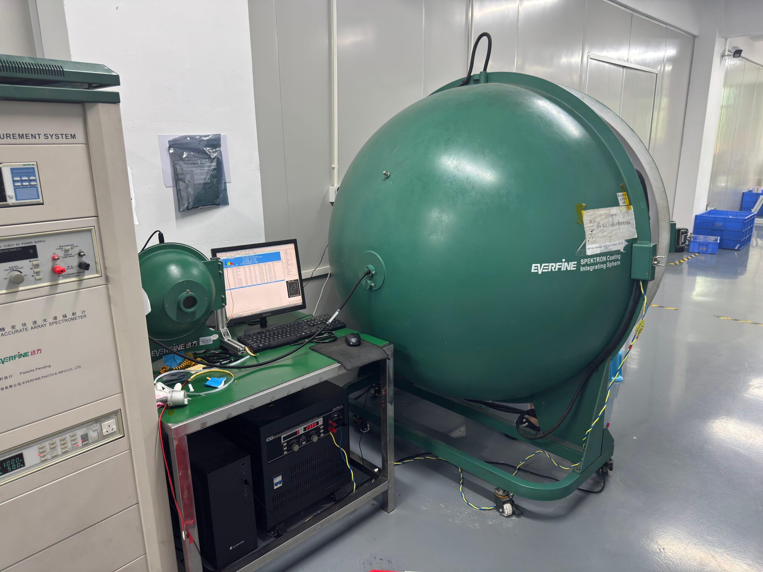 Integrating Sphere Testing System